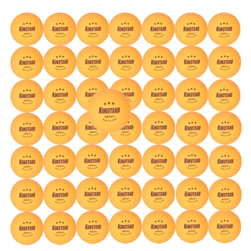 Description Picture 3 of item50pcs/Pack New Material Table Tennis Balls White Yellow Mixed Colors 3 Star 40+ Durable High Elasticity Ping Pong Balls