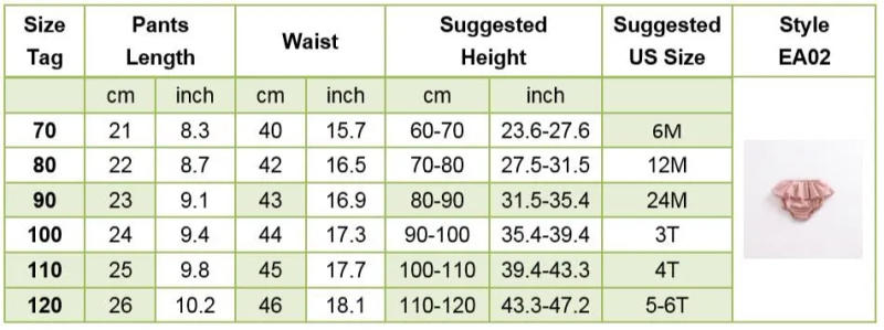 Description Picture 2 of itemNewborn Underwear Baby Shorts Ruffles Girls Panties Infant Clothes Toddler Kids Casual Pants Children Floral Plaid Diaper Covers