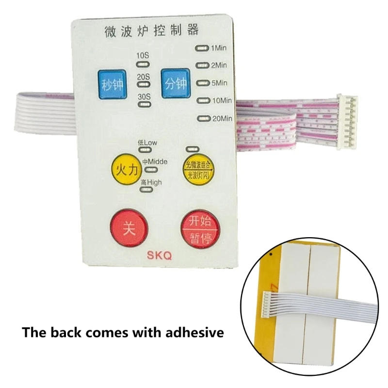Description Picture 3 of itemUniversal Microwave Oven Computer Board Repair Motherboard Circuit Board