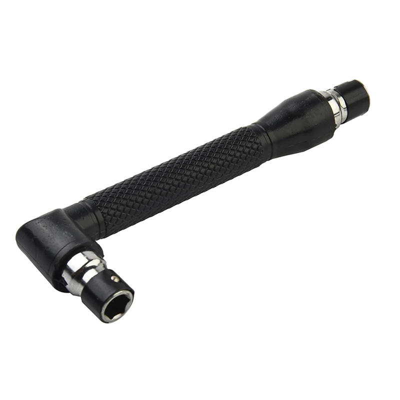 Description Picture 5 of item6.35mm Mini Double-ended L-Socket Wrench Right Angle Screwdriver Driver Bit Joiner Handle Utility Tool Set Home Maintenance