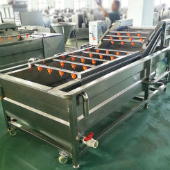 Portable Fruit Vegetable Washing Machine High Pressure Mango Dates Air Bubble Washer Vegetable Ultrasonic Vegetable Washer