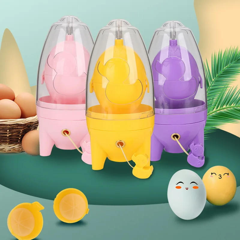 Description Picture 5 of itemEgg Scrambler Hand Egg Shaker Mixer Food Grade Silicone Egg Spinner Manual Tool Egg Yolk Shaker Egg Scrambler Gadget Egg Tools