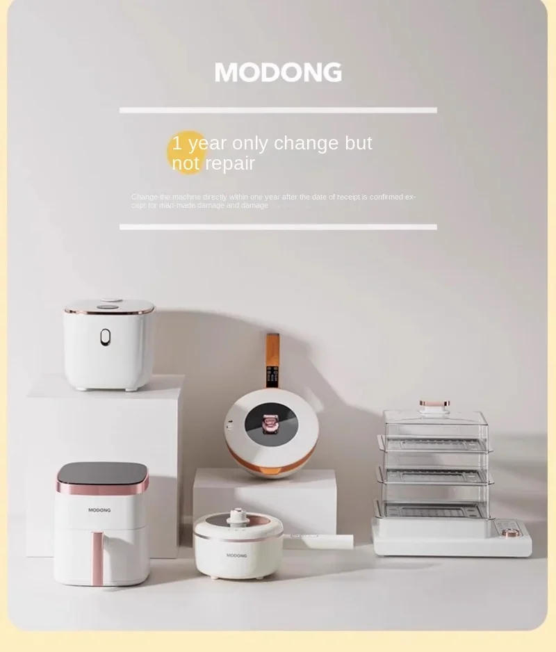 Description Picture 5 of item110V mini electric cooking pot household small multi-functional hot pot electric steamer rice cooker American small appliances