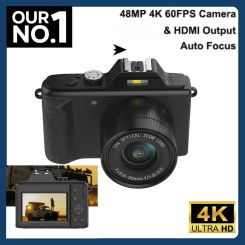 New 48 Megapixel Digital Camera, 4K High-definition Entry-level Optical 6X Optical Zoom Digital Camera, Home Travel Digital Cam