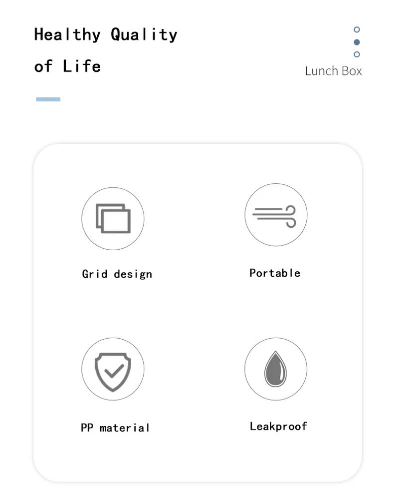 Description Picture 3 of itemUnicorn Lunch Box With Compartments Leakproof Portable Food Storage Container For Kids Girls School Tuppers Food Toppers