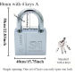 40mm with 4 keys A