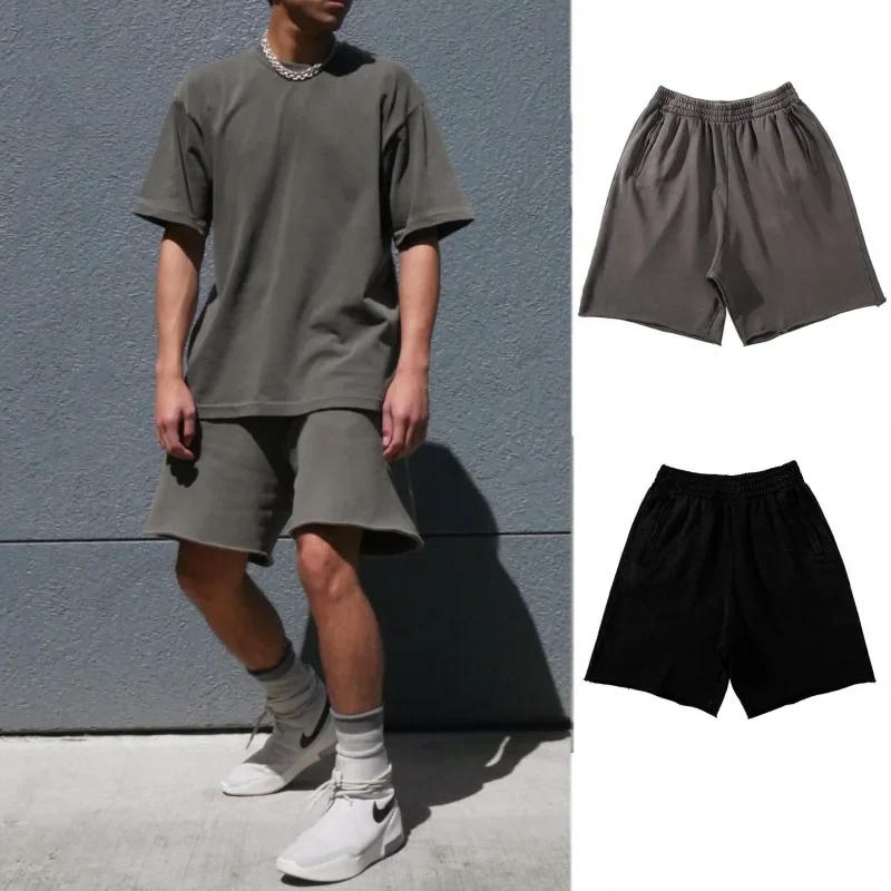 Description Picture 3 of itemMen's Summer Sports shorts Lacing Thin Sports Shorts Solid Loose Plus Size Five Piece Pants Casual Fashion Men Clothing