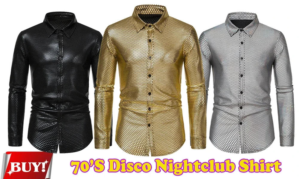 Description Picture 2 of itemMens 70s Disco Dance Stage Pu Leather Pants Sexy Leopard Metallic Stretch Trousers Mens Nightclub Party Prom Pantalones Hombre