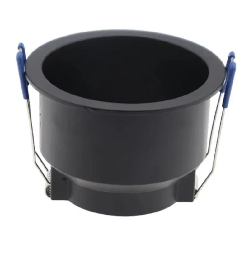 Description Picture 6 of itemPopular Style Front Knob Design Anti-Glare Round Downlight Frame Rotatable LED Spotlight GU10 MR16 White Fixture Housing Frame