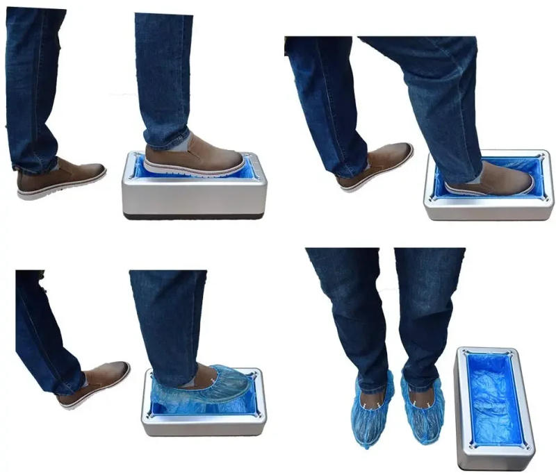 Description Picture 6 of itemAutomatic Shoe Cover Machine Waterproof Disposable Shoes Cover Overshoes Dispenser Portable Hand-Free Machine for Home, Office