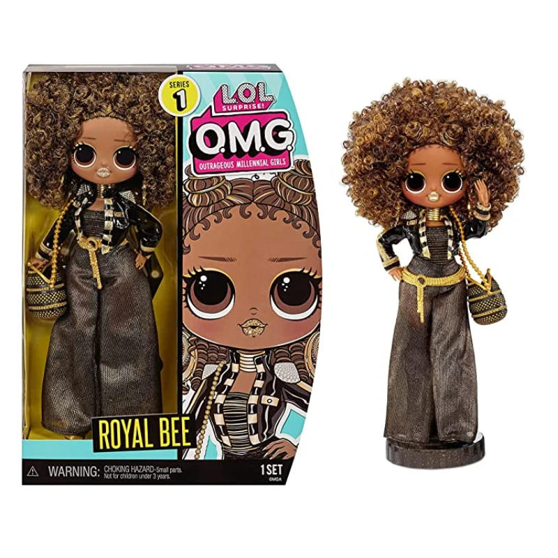 Description Picture 5 of itemLOL Surprise Doll Big Sister OMG Royal Bee Cool and Stylish Hairdressing Doll Set Contains Toy Set Gifts for Girls
