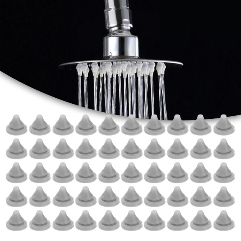 Description Picture 3 of item50pcs Shower Head Nozzles Replacement Part Spray Silic  Water Outlet 7.6*8*0.5 Mm High Temperatures Home Improvement Plumbing