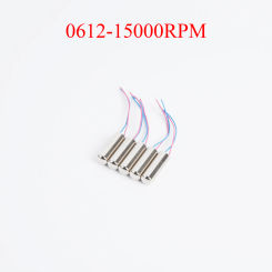100PCS 0612 Mini Coreless Motor DC 3.7V High Speed 0.8mm Shaft Motor Fit For Electric Toothbrushes Massagers Toys