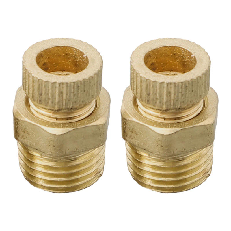 Description Picture 2 of item2PCS Air Compressor Drain Screw Small Brass Air Pump Accessories Silent Air Compressor Drain Valve Screw Pneumatic Parts