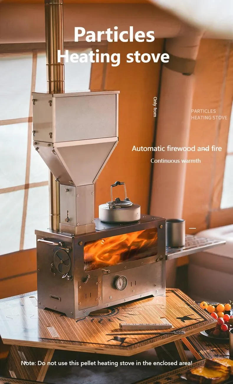 Description Picture 3 of itemNaturehike Particles Heating Stove Outdoor Portable Multifunctional Granular Fuel Oven Firewood Camping Tent Cookware Furnace