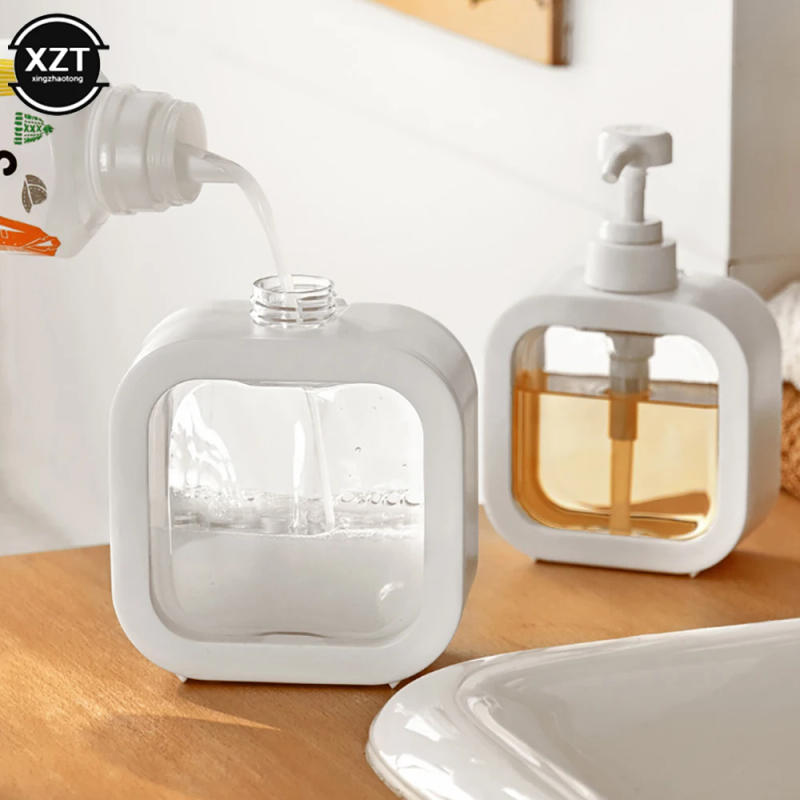 Description Picture 4 of itemBathroom Soap Dispensers Refillable Lotion Shampoo Shower Gel Holder Portable Travel Dispenser Empty Bath Pump Bottle