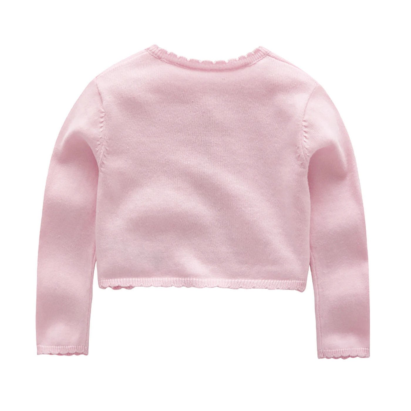 Description Picture 3 of itemSpring and autumn newborn baby baby girl shawl cotton sweater knit sweater embroidered thin knitted jacket