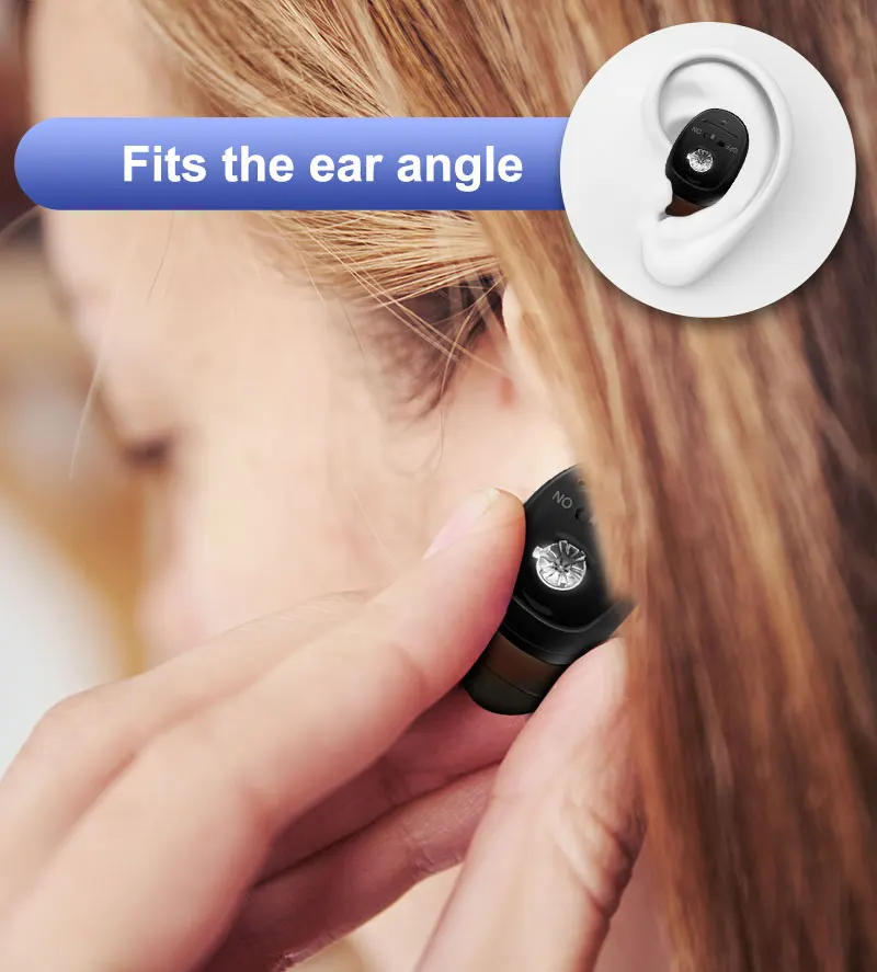 Description Picture 6 of itemDigital Hearing Aids Rechargeable Hearing Aid Mini Sound Amplifier for Deafness Elderly High Power Noise Reduction audifonos