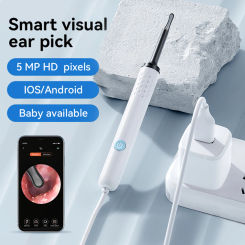 3.5mm Intelligent Visual Ear Pick Portable Ear Cleaning Tool Luminous Endoscope HD Otoscope Ear Picking Spoon Ear Wax Cleaner