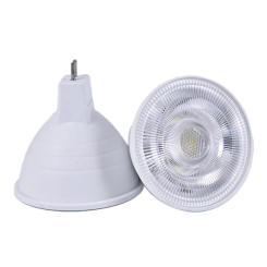 1PC 220V White Lamp Down Light Dimmable GU10 COB LED Spotlight 6W MR16 Bulbs Light