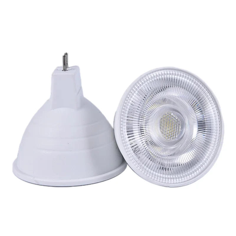 Description Picture 2 of item1PC 220V White Lamp Down Light Dimmable GU10 COB LED Spotlight 6W MR16 Bulbs Light
