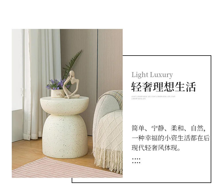 Description Picture 5 of itemNordic Creative Living Room Sofa Side Bedroom European Bedside Table Indoor Furniture Floor-Standing Ornaments