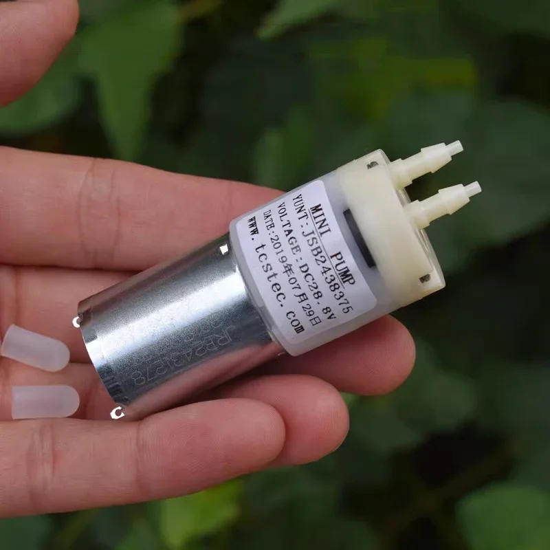 Description Picture 6 of itemTCS JSB2438375 Mini 370 Water Pump DC 24V-30V 28.8V Micro 27mm Diaphragm Self-priming Suction Pump Sampling Liquid Pump