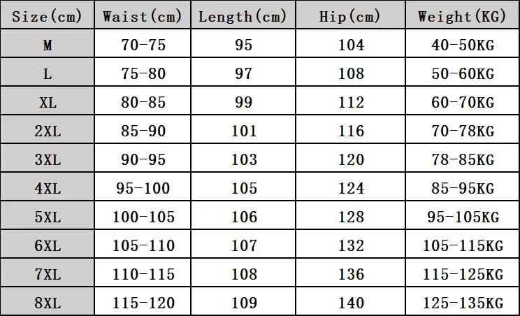 Description Picture 2 of itemPlus Size Casual Trousers Men's Spring New Big Size Work Trousers Men's Elastic Waist Trousers Cargo Pants 6XL 7XL 8XL