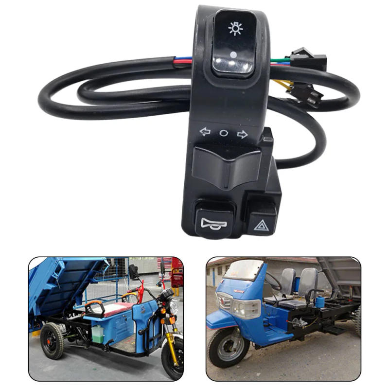 Description Picture 4 of item4 In 1 Electric Bicycle Light Switch Throttle Control Pin For Ebike Throttle Handlebar Mount Switches E-bike Accessories