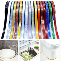 Self-Adhesive Ceramic Tile Gap Tape Strip Kitchen Bathroom Mildewproof Waterproof Beautiful Seam Wall Floor Line Home Decoration