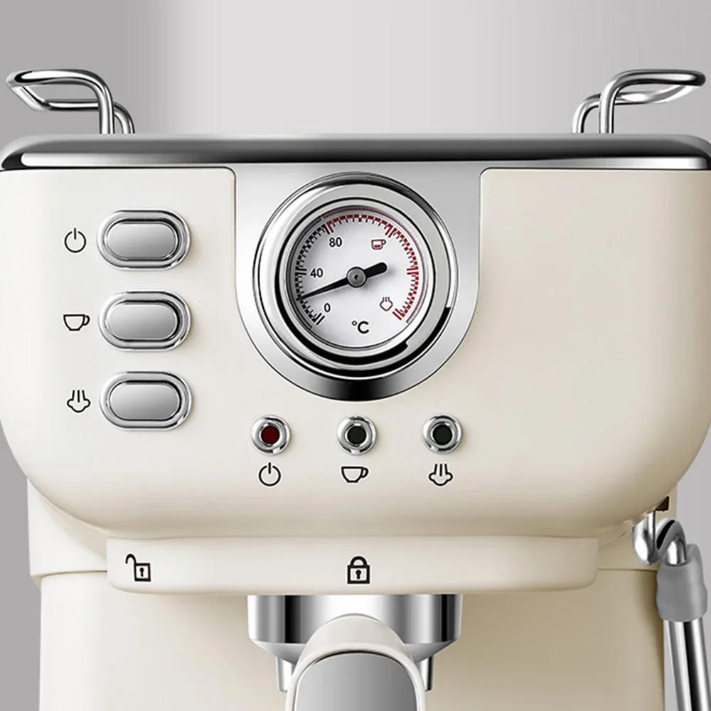 Description Picture 6 of itemHouselin Espresso Coffee Machine 20 Bar, Professional Espresso Maker Cappuccino Machine with Steam Milk Frother