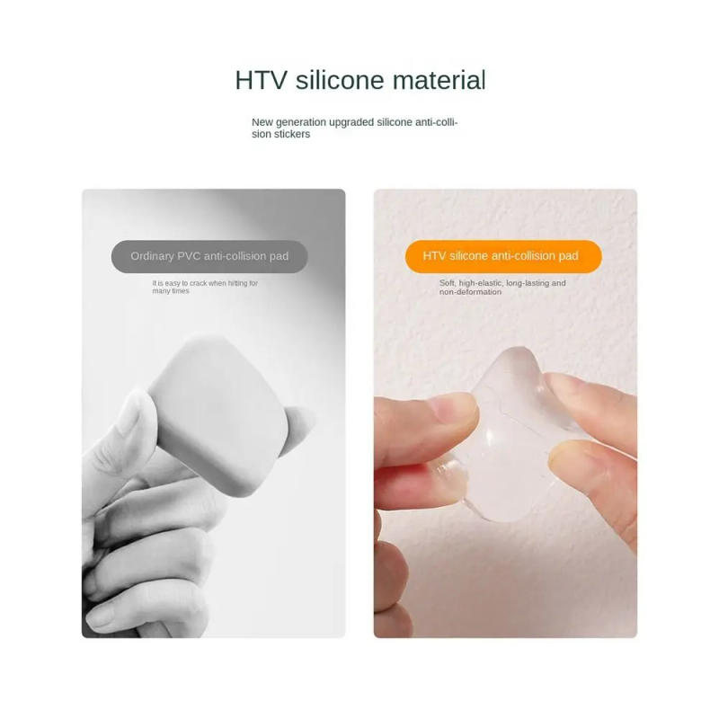 Description Picture 6 of itemWall Protector Door Crash Pad Cartoon Anti-Shock Anti-collision Door Handle Bumper Square Round Door Stops Cabinet