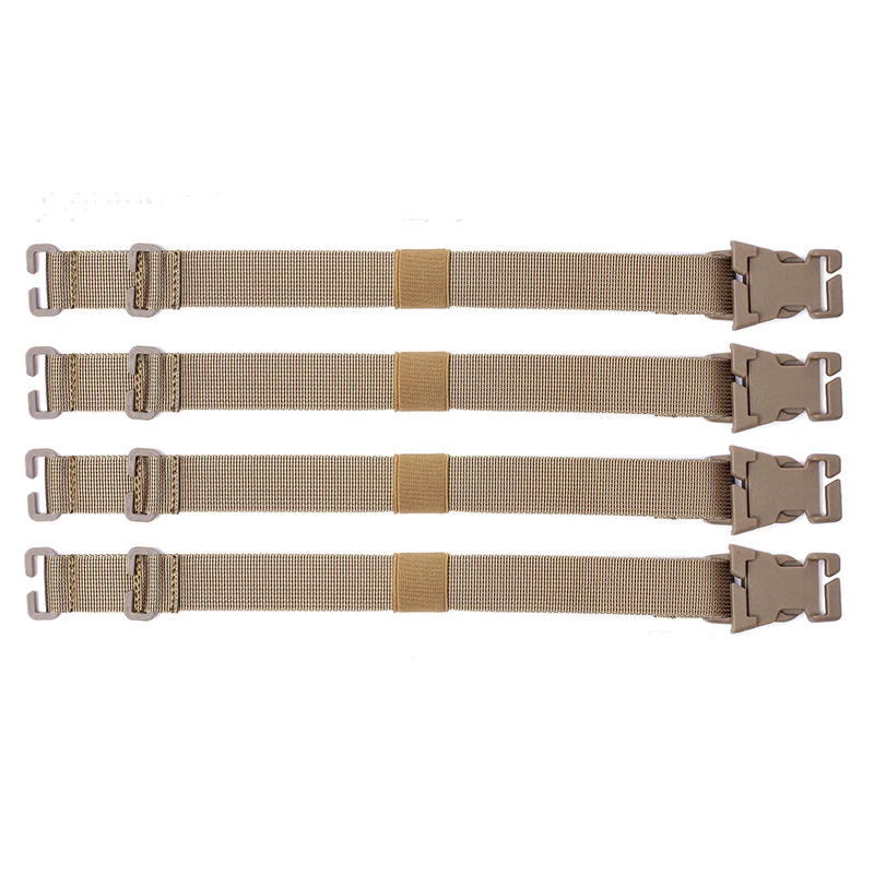 Description Picture 4 of item4pcs Molle System Webbing Straps Tactical Backpack Vest Adapter Belts Outdoor Sports Climbing Hiking Hunting Bags Chest Straps