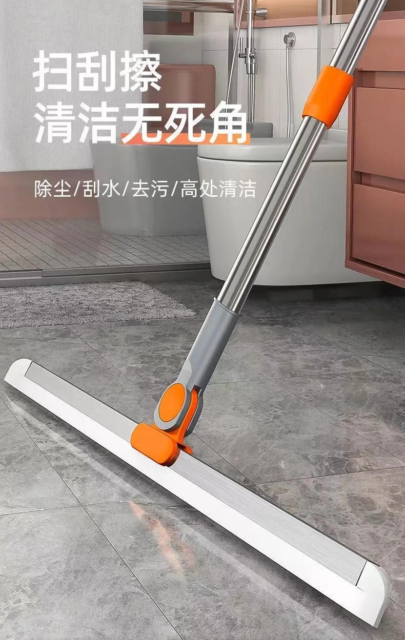 Description Picture 2 of itemSilicone Scraper Broom Magic Wiper High Place Glass Wiper Floor Mop Household Bathroom Sweeping Water Silicone Scraper Broom Mag
