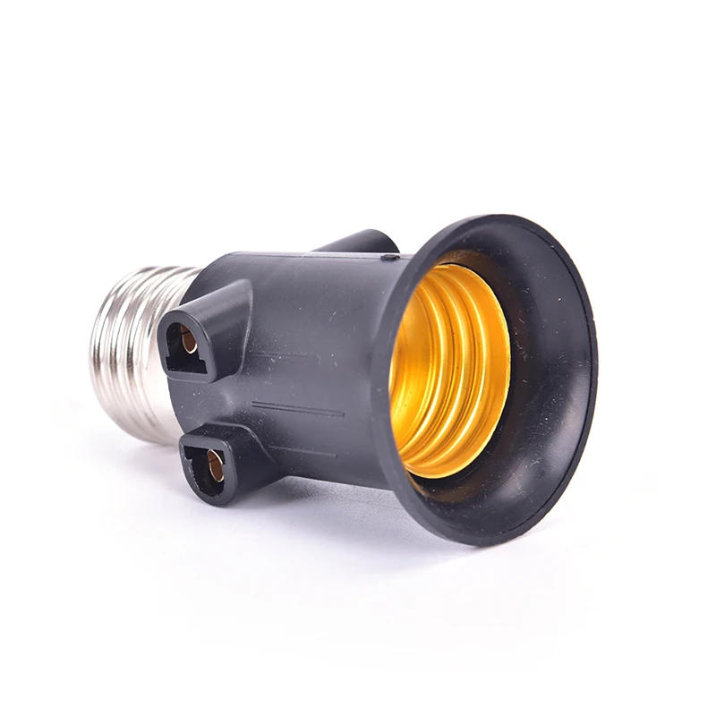 Description Picture 6 of itemPBT Fireproof E27 Bulb Adapter Lamp Holder Base Socket Conversion With EU Plug Convert Lamp Head Large Screw To Small Screw