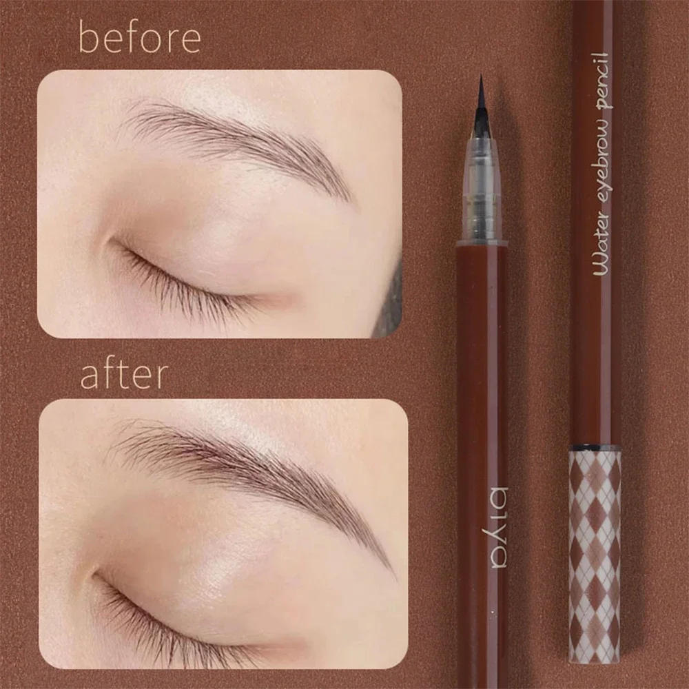 Description Picture 5 of item0.01mm Ultra Fine Eyebrows Pencil Waterproof Long Lasting No Blooming Eyeliner Lying Silkworm Pen Easy To Color Eye Makeup Tools