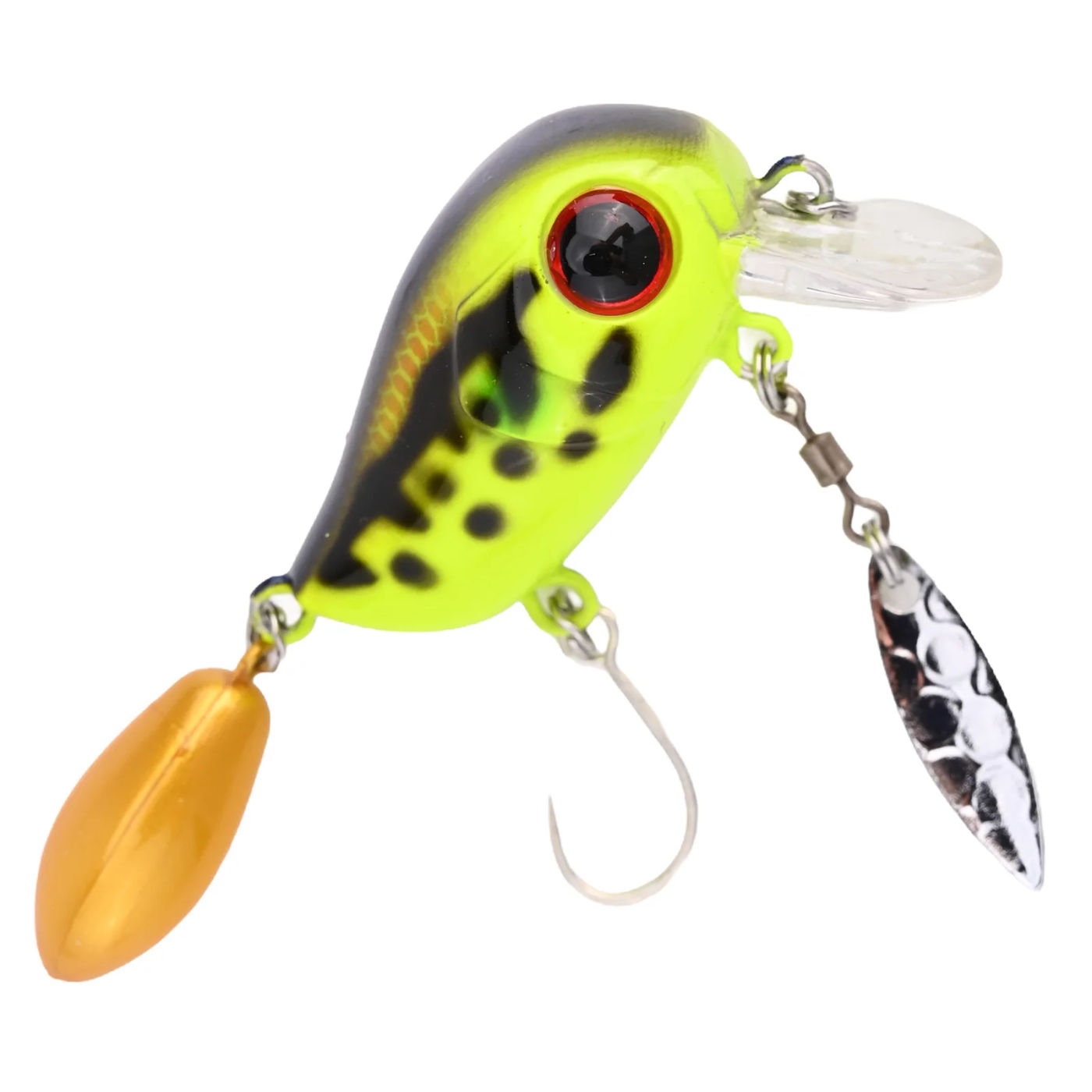 Description Picture 6 of itemFishing Tool For Anglers 30mm Length Fishing Lure Bright Colors Floating Minnow Life-like Lightweight Swimming Action