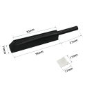 Push To Open Door Catch Cupboard Drawer Handle-free Wardrobe ABS Black/Grey/White Bouncer Brand New High Quality