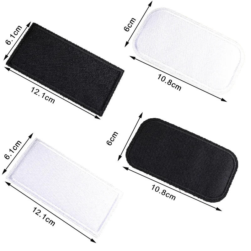 Description Picture 6 of item5Pcs Nylon Repair Patches Iron On Patches Strongest Glue Stickers Iron-on Patch Black White Patch For Clothes Jeans Down Jacket
