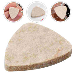 3 Pcs Wool Felt Picks Ukulele Plectrum Guitar Finger Playing Electric Practical Accessories Supplies Practice