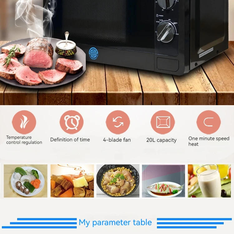 Description Picture 3 of item110V 60HZ Microwave Oven 20L Marine Turntable Commercial /Household Microwave Oven High Power Adjustable