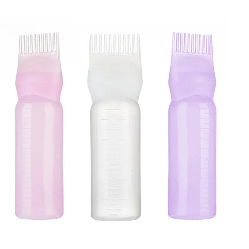 Description Picture 2 of itemHair Dye Applicator Brush Bottles Dyeing Shampoo Bottle Oil Comb Hairs Bottle Applicator Hair Coloring Styling Tool hair tools