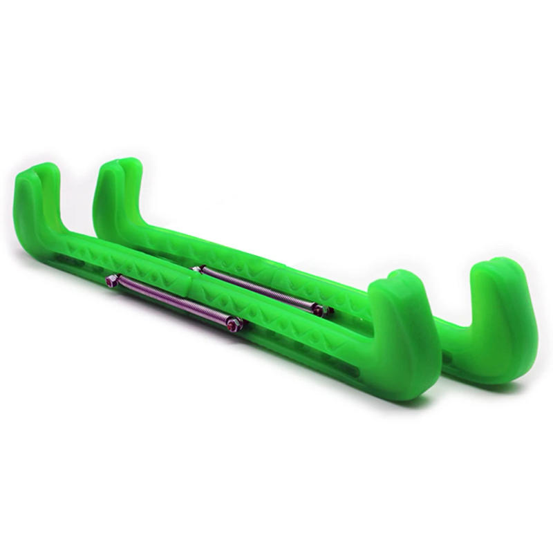 Description Picture 4 of itemHigh Quality Skates Cover Ice Skate 1 Pair Approx.31cm Plastic Adjustable Protective Hockey Skates Ice Skate Guards