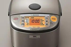 Description Picture 5 of itemNP-HCC10XH Induction Heating System Rice Cooker and Warmer, 1 L, Stainless Dark Gray