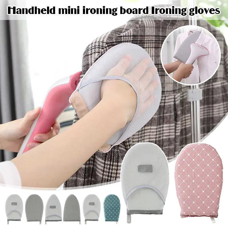 Description Picture 5 of itemNew Handheld Mini Heat Resistant Ironing Pad Board Iron Cover Heat-resistant Stain Resistant Garment Steamer Ironing Gloves