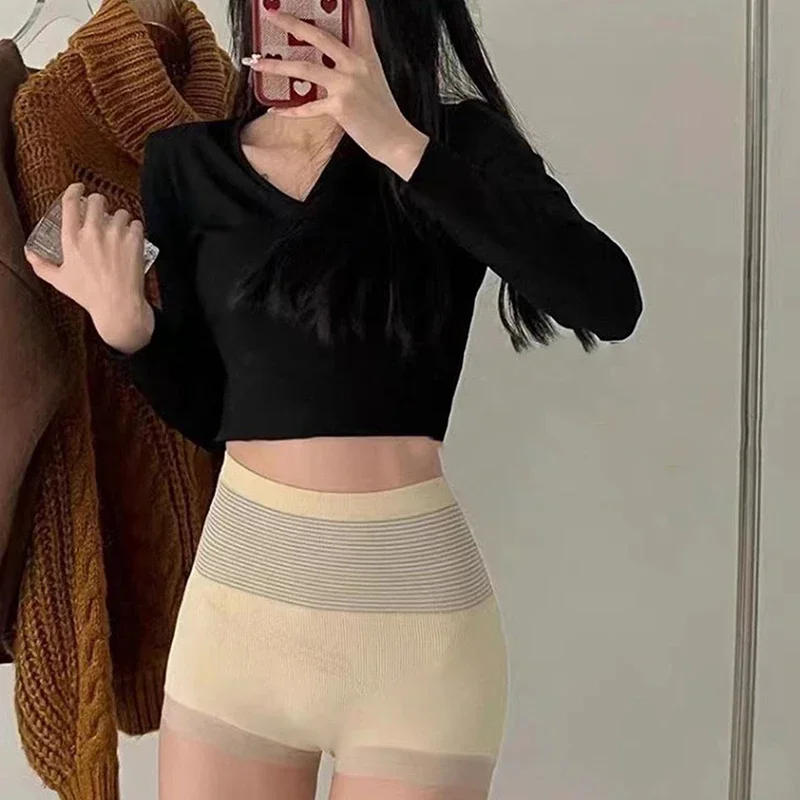 Description Picture 3 of itemWomen High Waist Shaping Panties Breathable Body Shaper Slimming Tummy Underwear Butt Lifter Seamless Panties Shaperwear