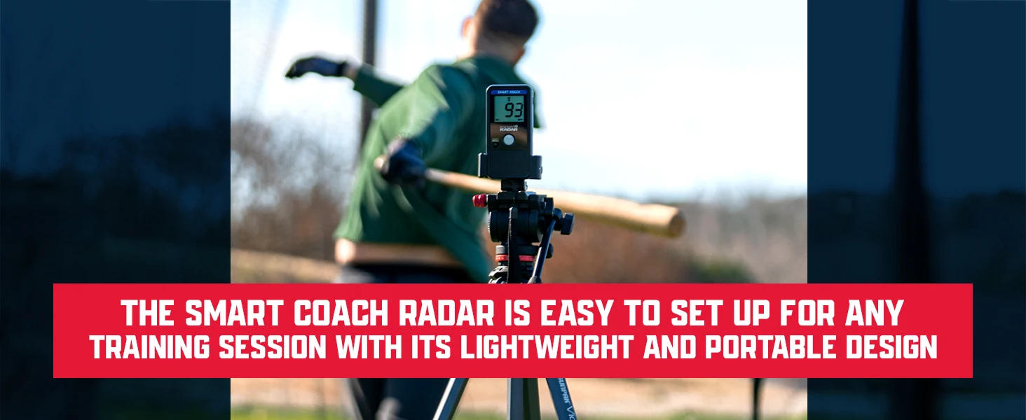 Description Picture 5 of itemSmart Coach Speed Gun for Baseball, Hockey, Softball - Accurate Pitching & Sports Speed Measurement