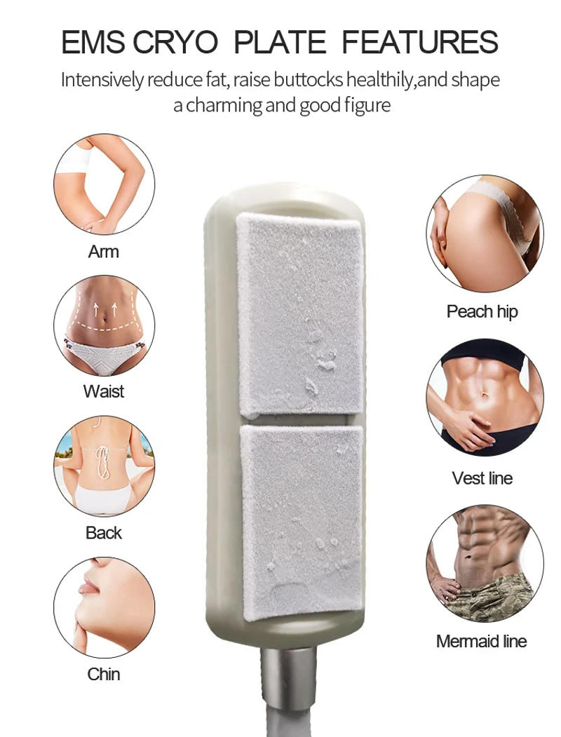 Description Picture 5 of itemNon-invasive Ems Body Slimming Cryolipolysis Membrane Fat Freezing Professional Machine Cool Body Sculpting Salon Massager Devic