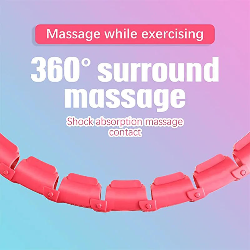 Description Picture 3 of itemFitness Hoop Weights to Exercise At Home Sports Entertainment Sport Equipment for Slimming Gym Ring Portable Body