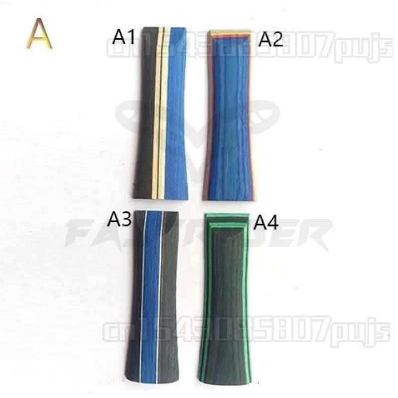 Description Picture 3 of item2PC Table Tennis Racket Bottom Plate Handles DIY Accessories Material  Poplar WoodeTable Tennis Racket Handle